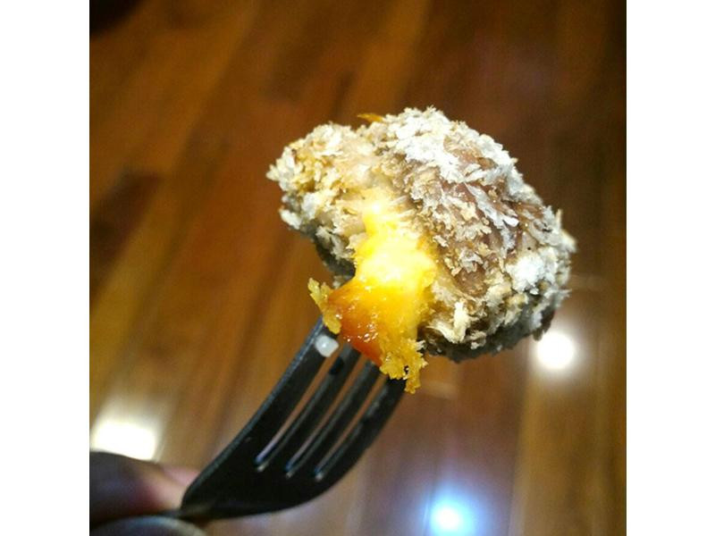 香酥起士丝猪腰内肉卷炸