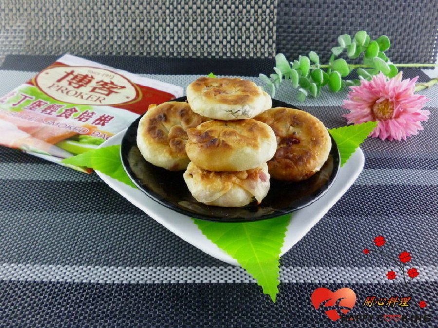 培根葱卷小饼