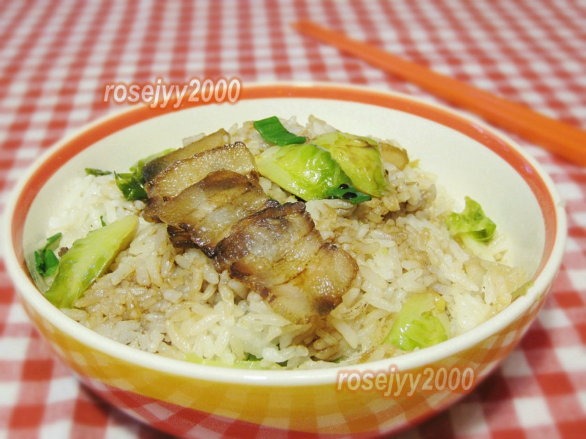 家庭腊肉菜饭