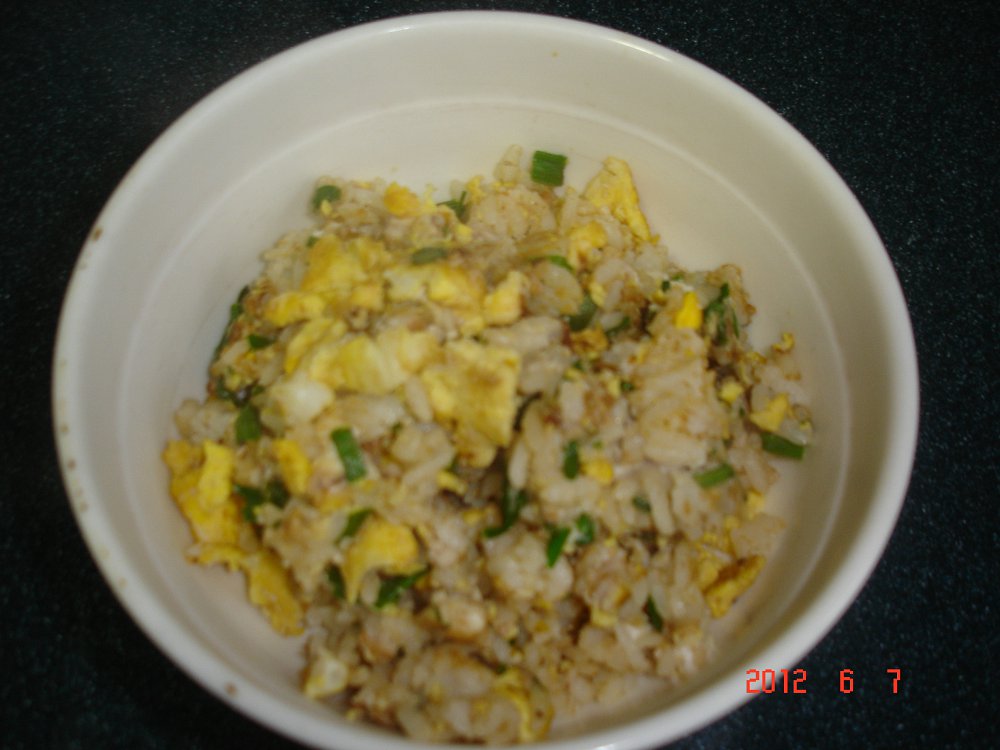 猪脑炒鸡蛋饭