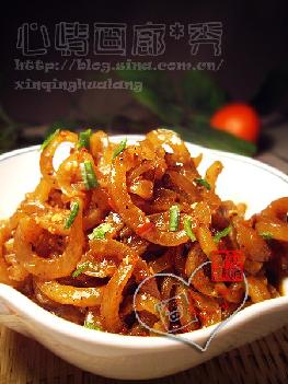 豆豉辣椒蒸肉皮