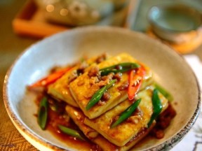 肉末烧豆腐