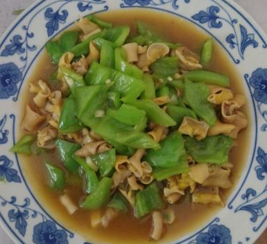 爆炒鸡肠
