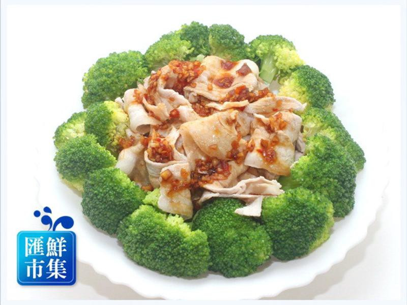 凉拌猪五花肉片