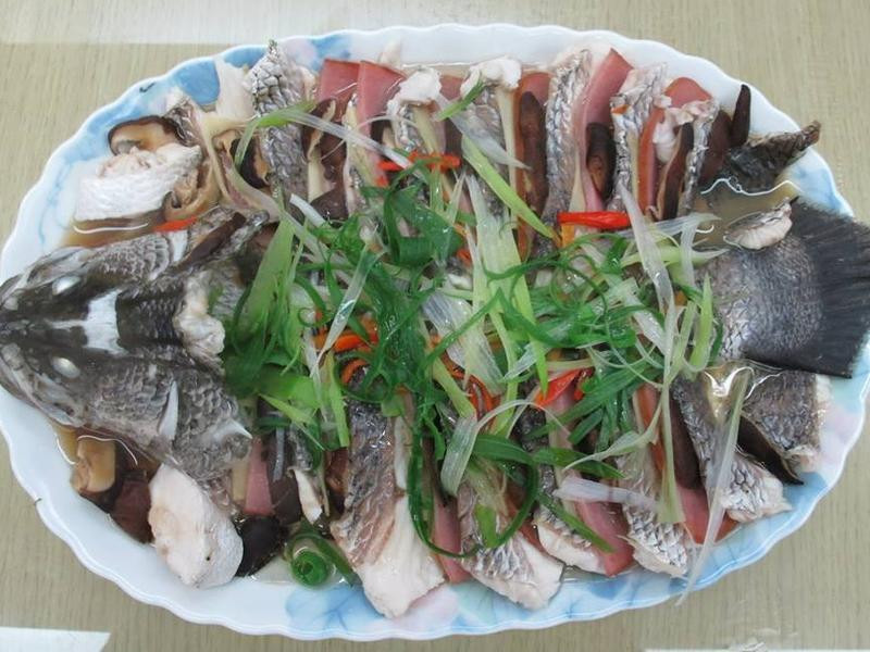 三色鲈鱼片