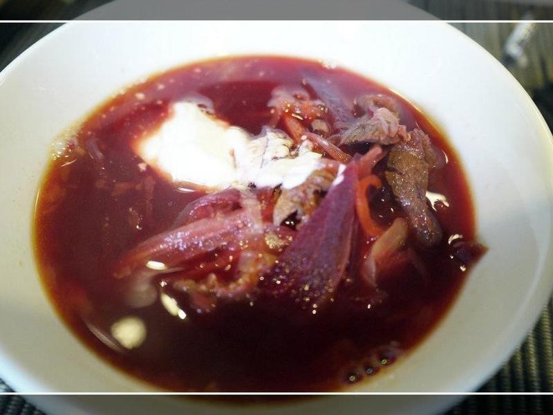 苏俄鸭肉甜菜根汤