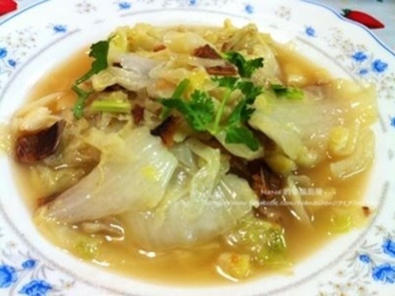 扁鱼焖大白菜