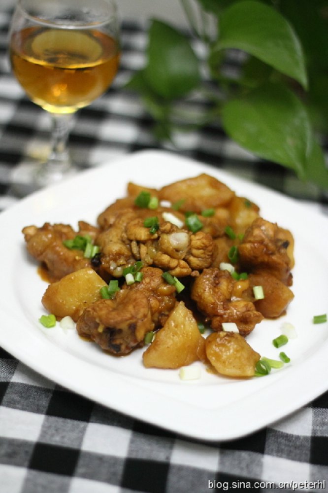 土豆炖鸡腿
