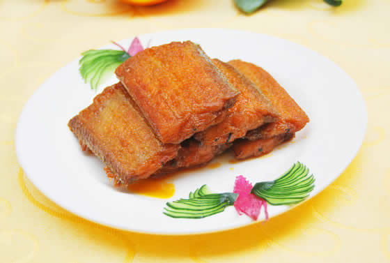 炸带鱼