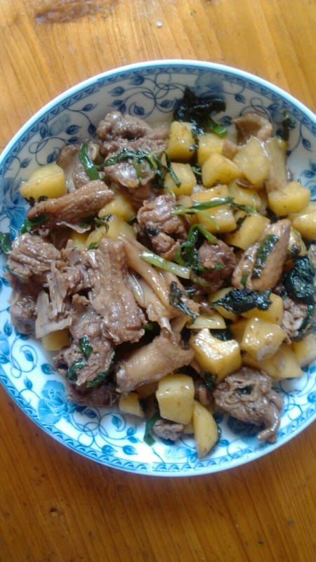 土豆鸭肉