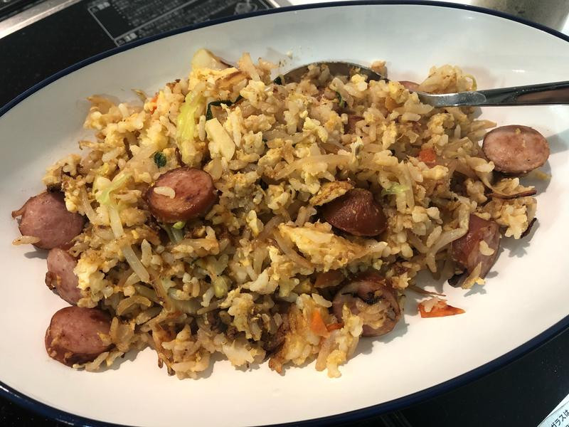 香肠炒饭
