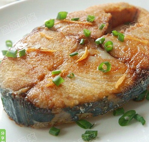 香煎大马鲛鱼