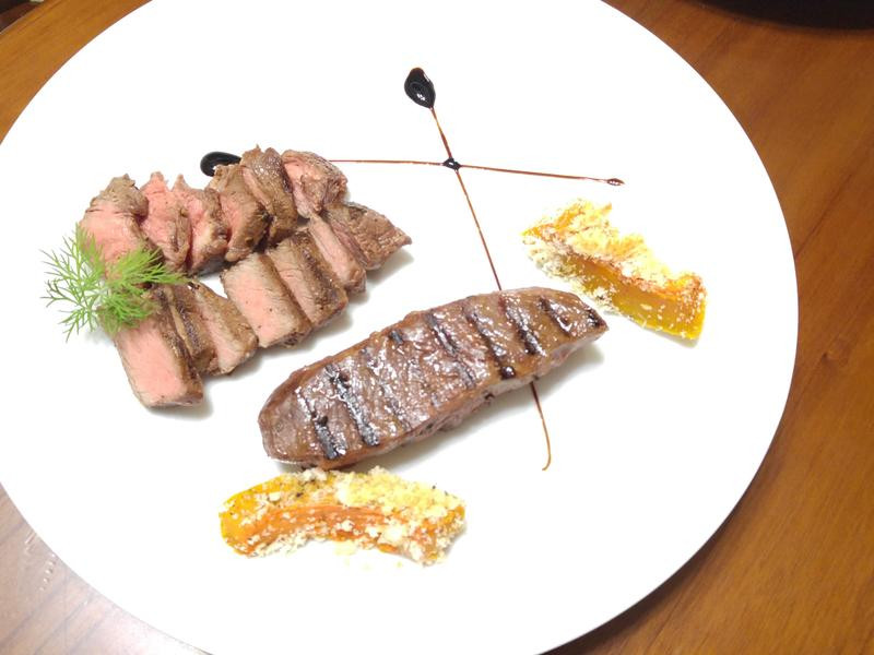 舒肥牛排佐意式浓缩酒醋