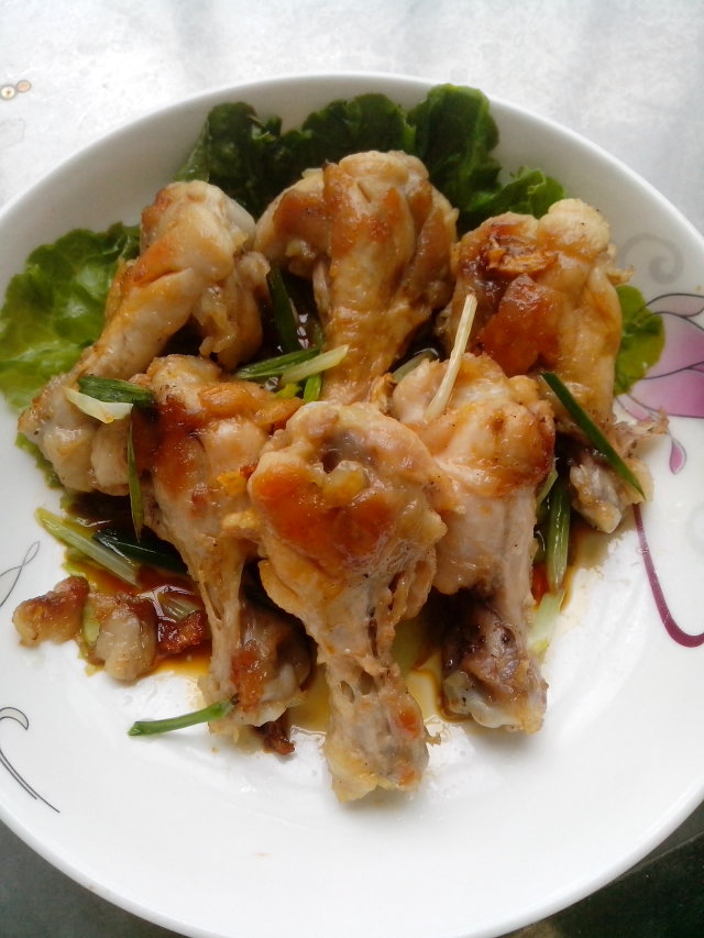 盐焗鸡腿