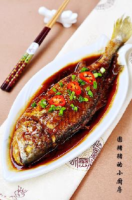 红烧黄花鱼
