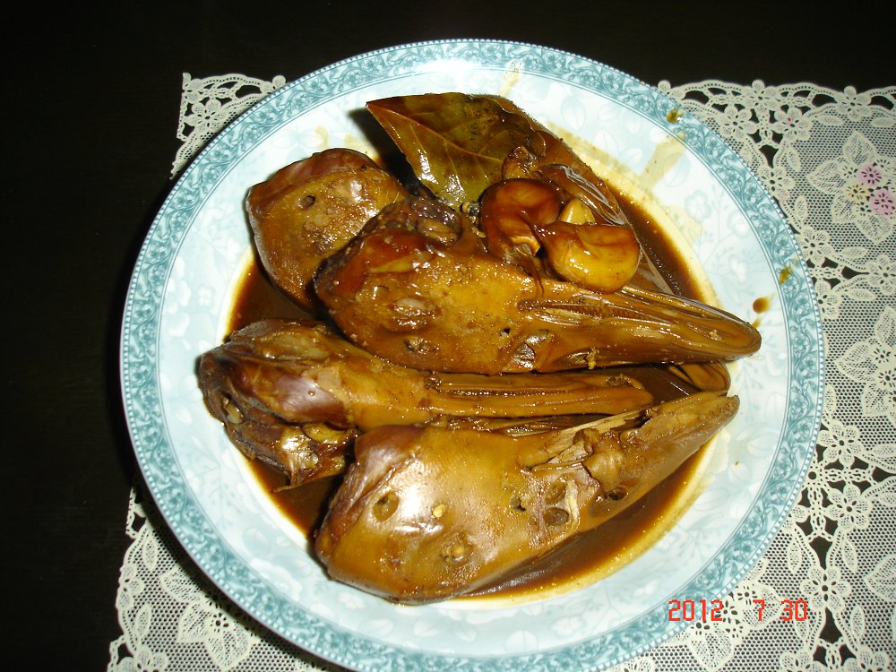 香卤鸭头