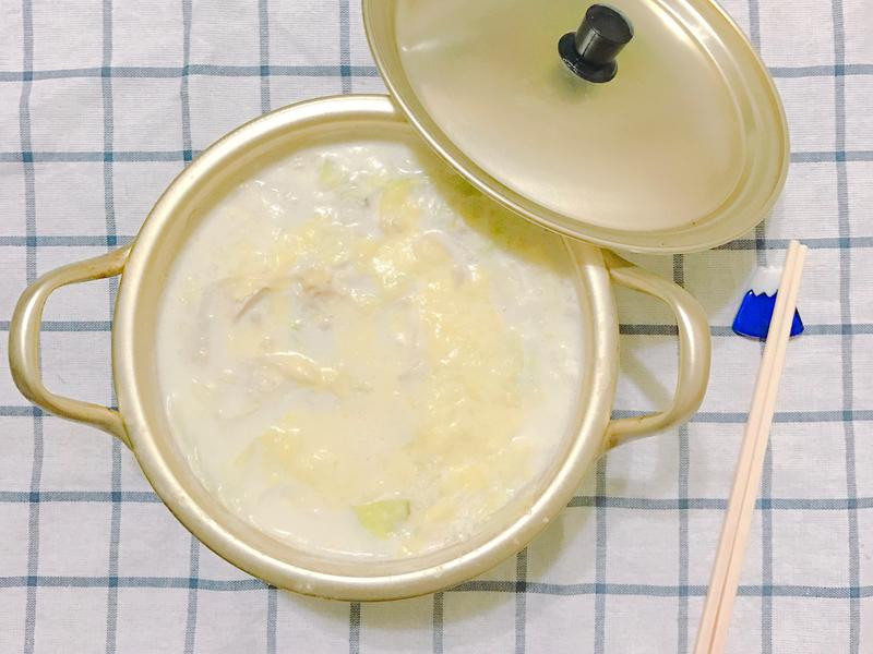 冬天懒人起司牛奶锅