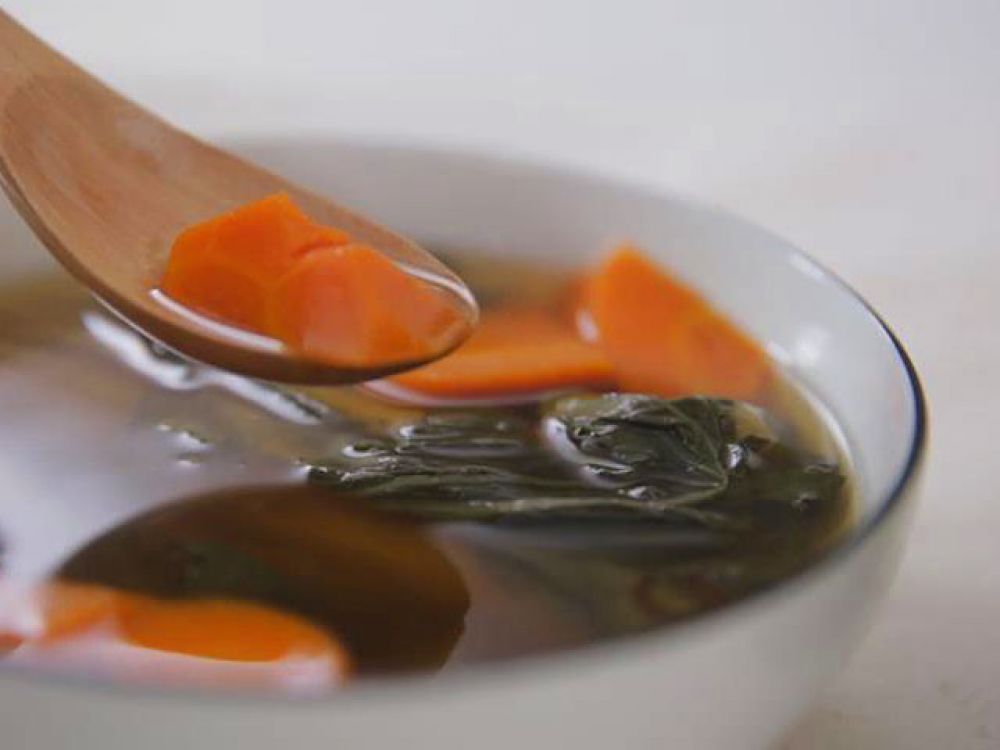 鸭胗菜干汤