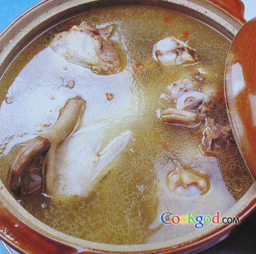 筒子骨煨老鸭