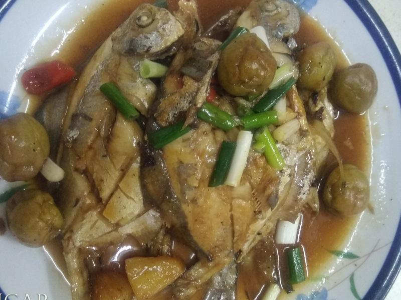 梅汁佃煮白鲳鱼