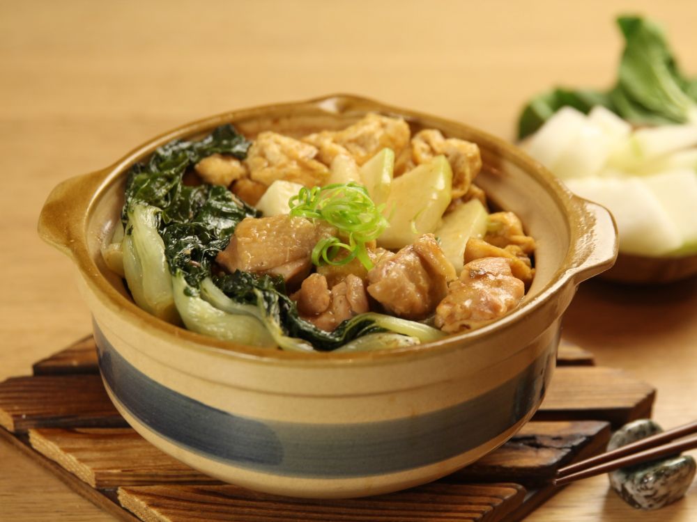 咸鱼鸡粒冬瓜煲