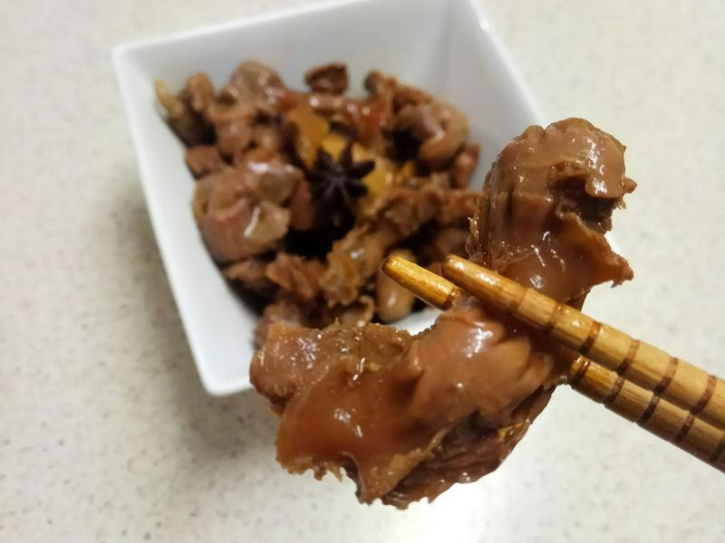 美味卤鸡胗不用卤包