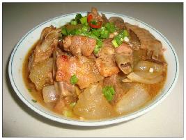 冬瓜焖鸭肉