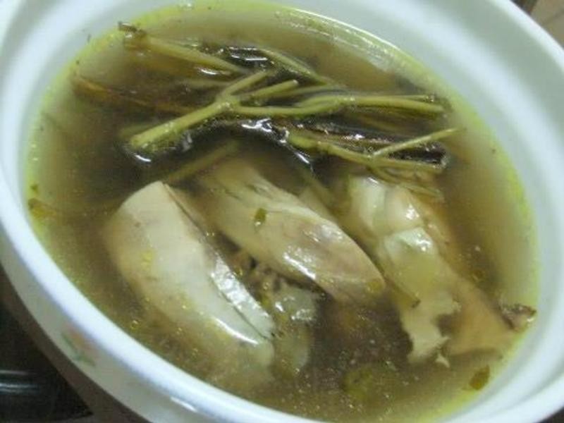 红头九层塔土鸡汤