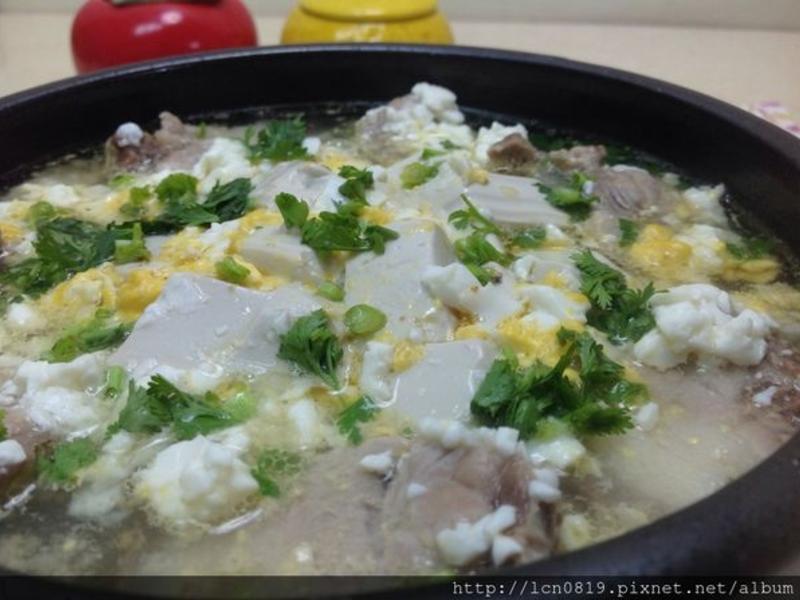 鸭蛋蒸黑豆豆腐冬瓜