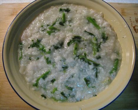 西洋菜鱼片粥