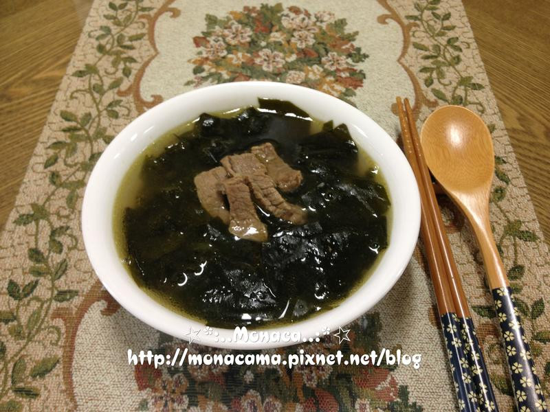 韩式牛肉海带汤