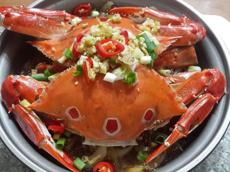 XO酱螃蟹粉丝煲