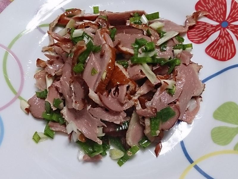 青蒜拌鸭赏
