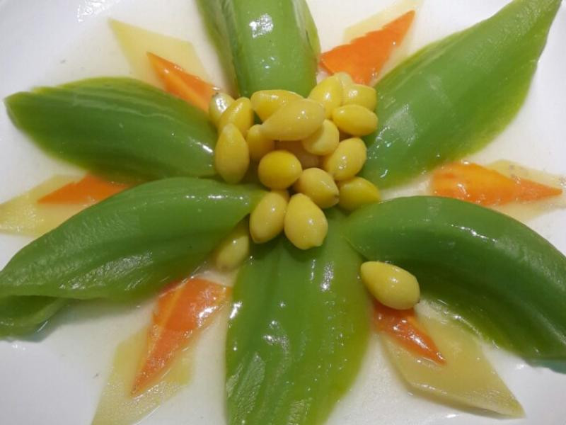 白果烩芥菜