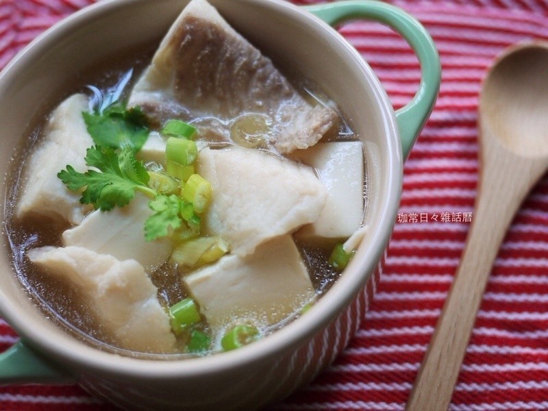 日式味噌鱼片汤