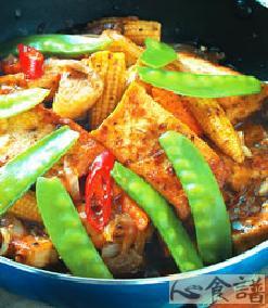 铁板豆腐