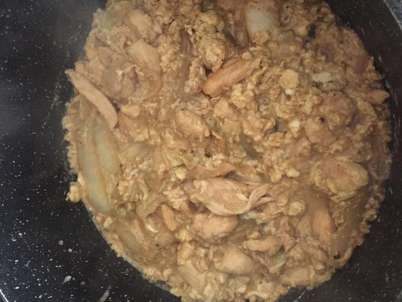 黑胡椒鸡肉汇大白菜