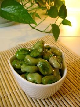 清炒蚕豆