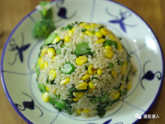 肉饼芥兰饭