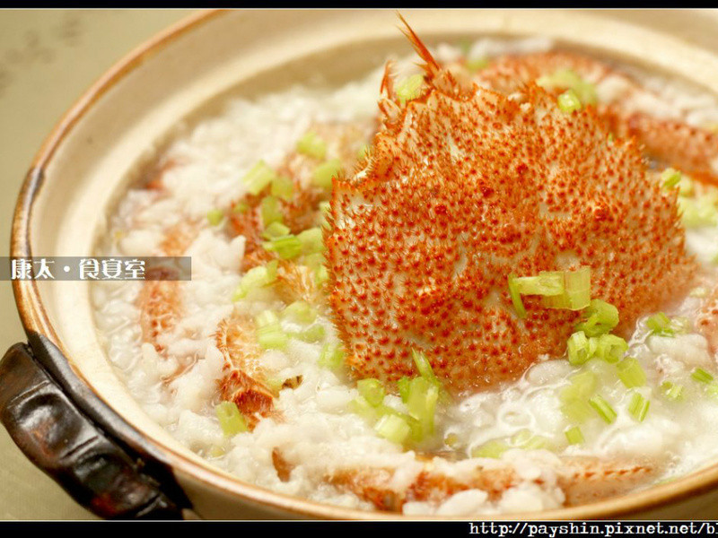 极鲜毛蟹粥