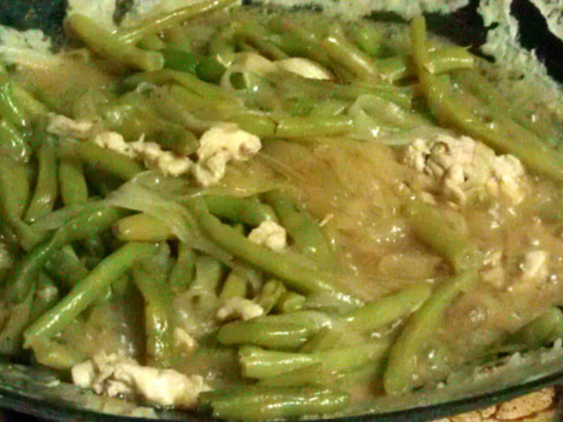 山东熬芸豆+糊饼子