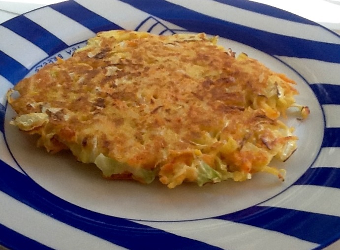 土豆胡萝卜白菜饼