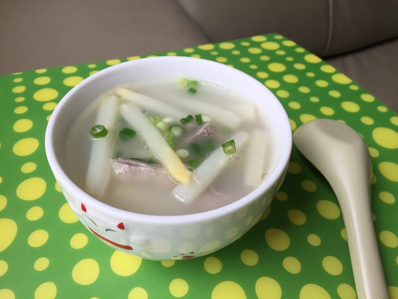 （白）芦笋排骨汤