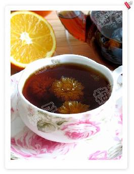 罗汉果菊花茶