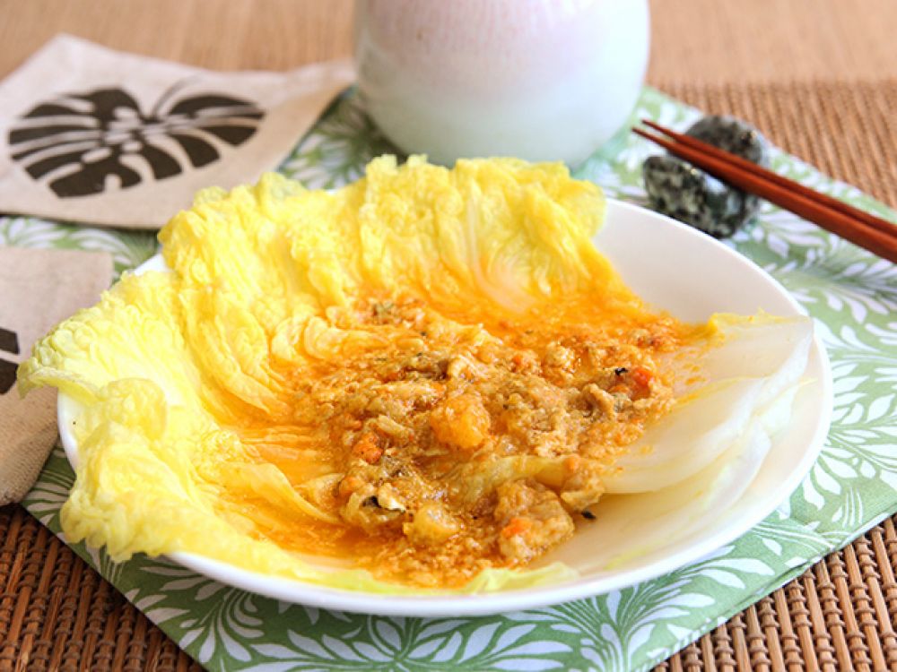蟹黄白菜