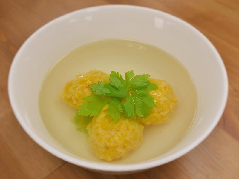 蟹黄鲜虾丸
