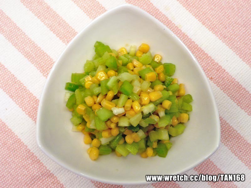 哇沙米玉米西芹