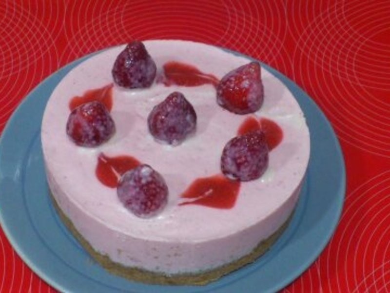 草莓慕士蛋糕