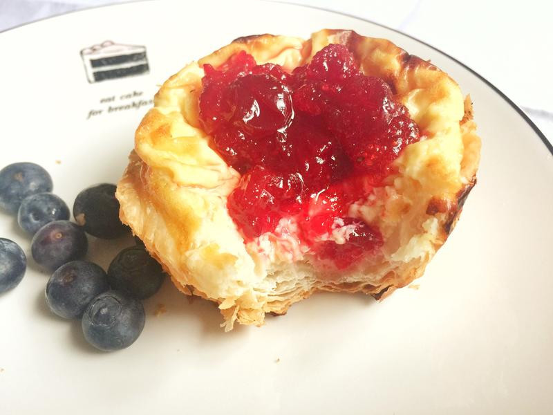 简单的酥皮蛋塔