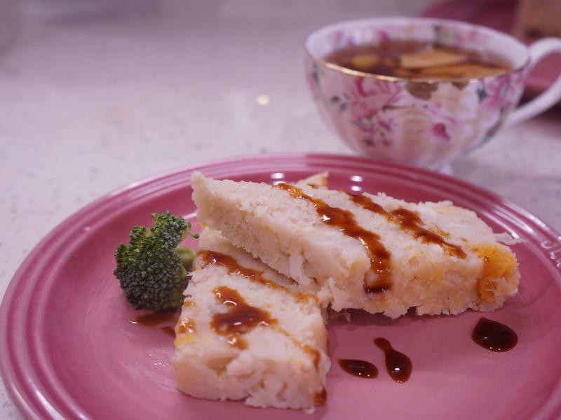 咸蛋纯米萝卜糕